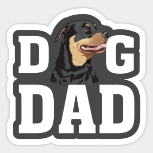 Rottweiler DAD Sticker